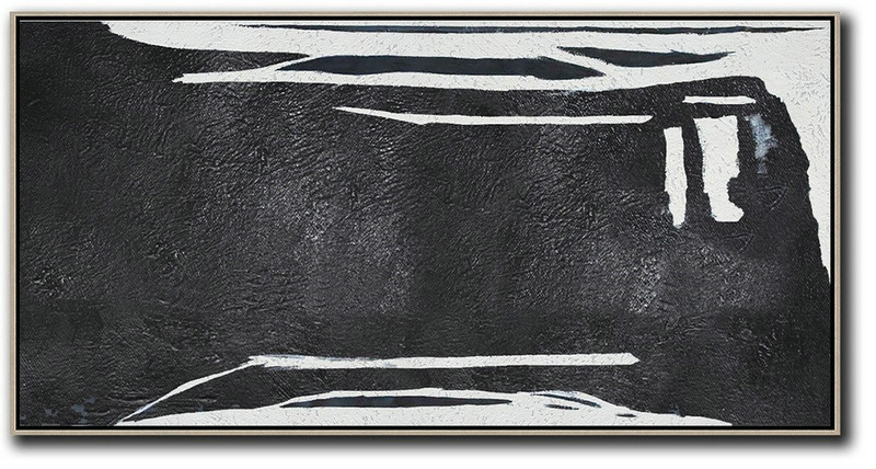 Canvas Artwork For Sale,Oversized Horizontal Minimal Art On Canvas - Acrylic Painting Canvas Art